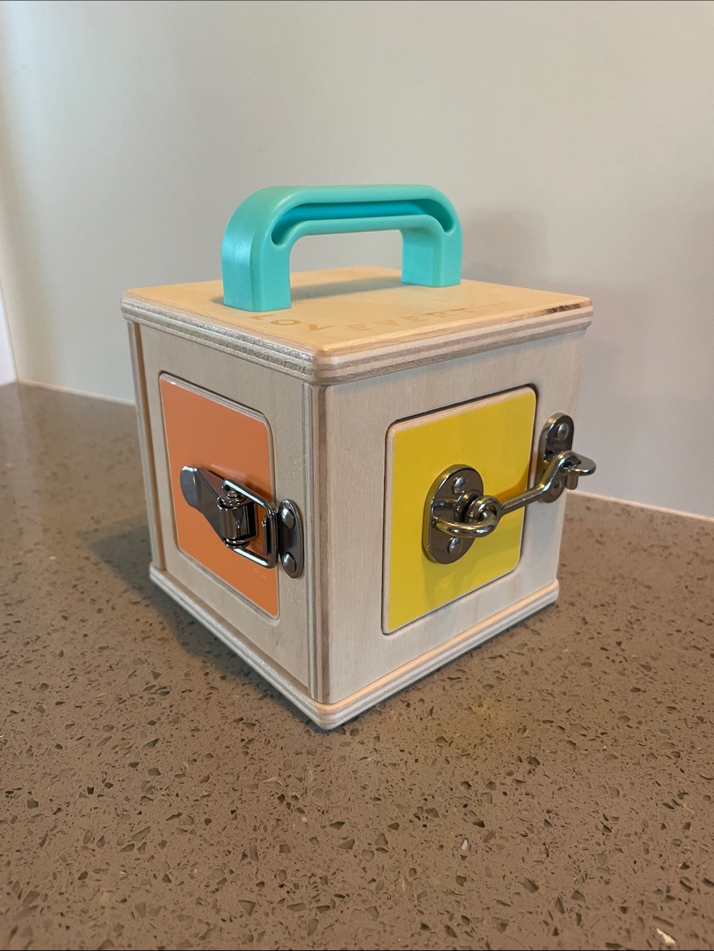Lovevery Wooden Lock Box Toy